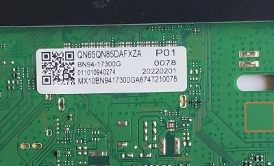 MAIN PARA TV SAMSUNG NEO QLED 4K·UHD·HDR / NUMERO DE PARTE BN94-17300G / BN41-02855C / BN97-18127W / BN41-02855C-000 / BN9417300G / PANEL CY-TA065FMEV8H / DISPLAY HV650QUB-S9A / BN96-52495A / BN9652495A / MODELO QN65QN85 / QN65QN85DAFXZA BJ21	 - Imagen 3